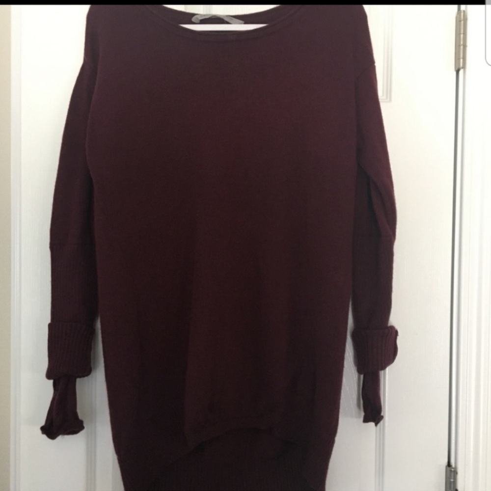 Athleta 100% Merino Wool Tunic Sweater Size Medium